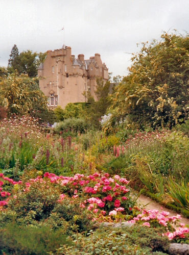 Crathes Castle - Garden View